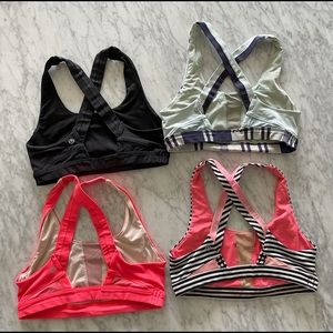 Lululemon Run Stuff Your Bra Crops